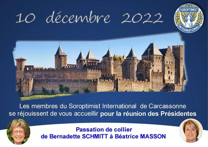 Réunion des Présidentes à Carcassonne